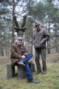 Siegfried Haase und Lutz Kittler im Zauberwald. Foto: Lutz Reinhardt